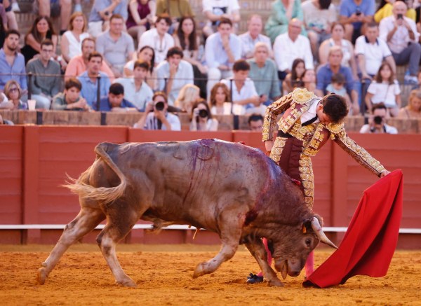 El buen concepto de Fabio Jiménez y la firmeza de Valentín Hoyos, sendas orejas en Sevilla