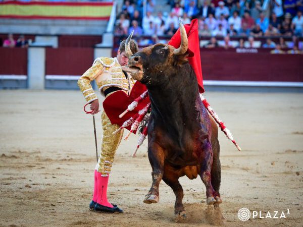 Rotundo Borja Jiménez, que acaricia la Puerta Grande