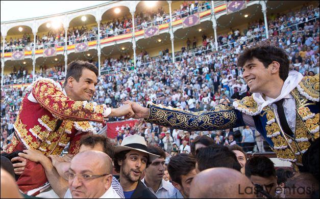 1 de junio de 2016: histórica doble Puerta Grande en Las Ventas