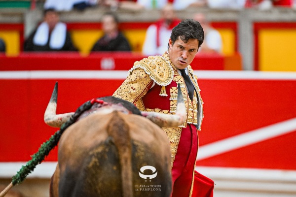 Daniel Luque, en un descafeinado día de San Fermín