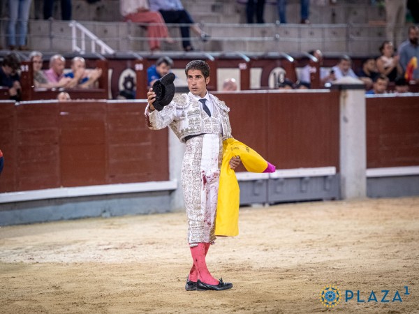 Rafael Cerro, única ovación ante una complicada corrida de Juan Luis Fraile