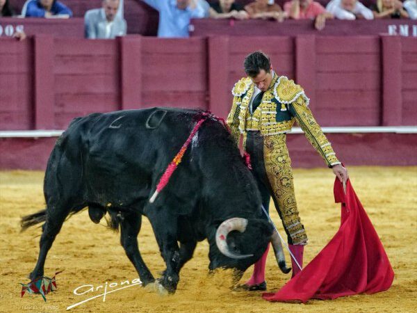 Daniel Luque, contra el viento, abre la Puerta Grande de Málaga