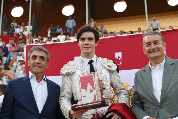Mario Vilau, triunfador de la Liga Nacional de Novilladas 2025