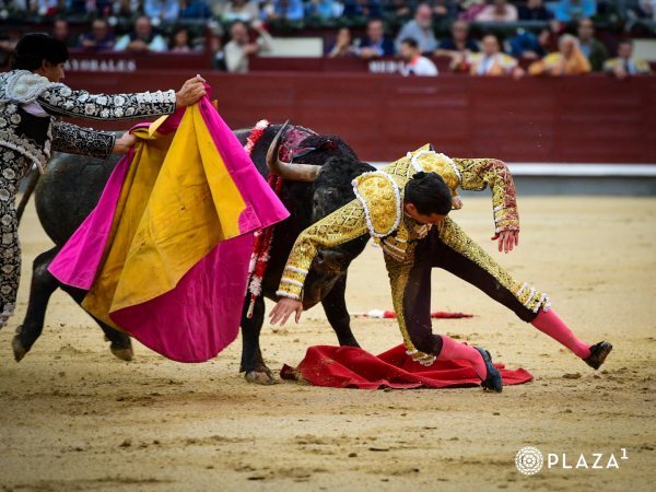 David Galván, cogido en Las Ventas: ‘traumatismo craneoencefálico con pérdida de conocimiento y puntazo en hemitórax izquierdo’