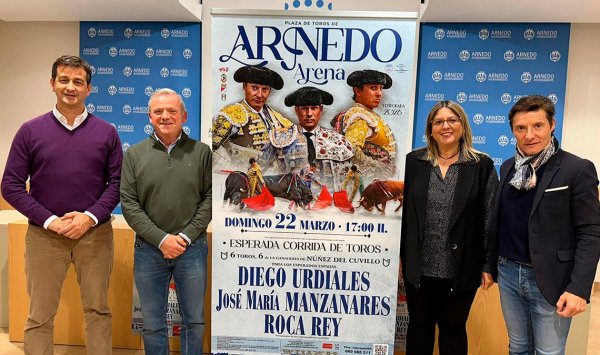Una terna de máxima categoría para la corrida de San José en Arnedo