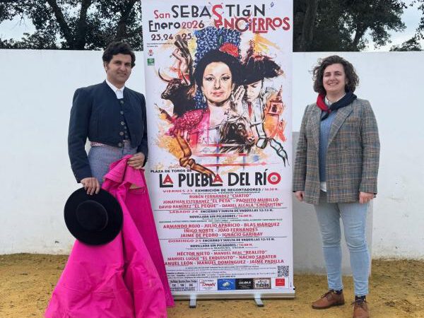 La Puebla del Río presenta los carteles de las fiestas de San Sebastián 2026 con Morante al frente