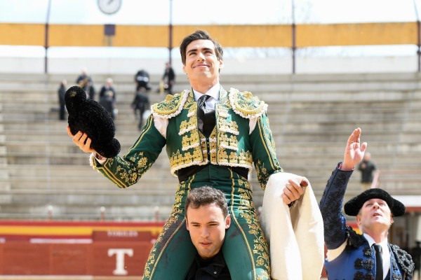 Félix San Román abre la Puerta Grande en El Álamo en la primera clasificatoria del Circuito de Madrid