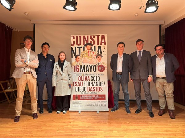 Diego Bastos tomará la alternativa en Constantina en un cartel con acento sevillano