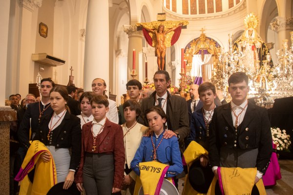 El Cristo de los Toreros recorre las calles de Madrid