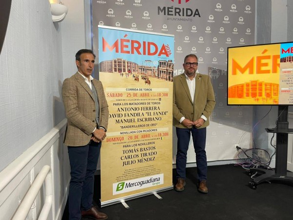 Mérida anuncia a los ‘Banderilleros de Oro’ y una novillada en la Feria de Primavera