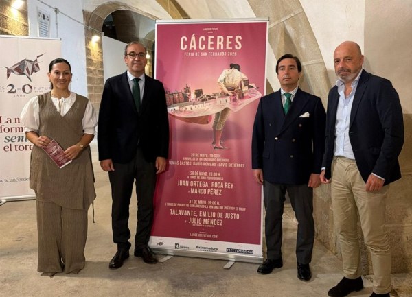 Cáceres presenta los carteles de una gran feria taurina en el 180 aniversario del Coso de la Era de los Mártires