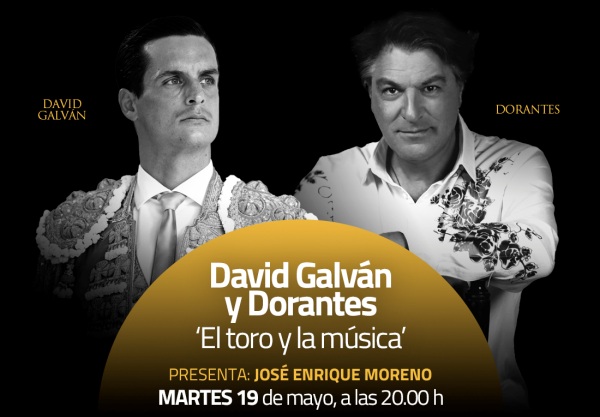 David Galván y Dorantes, el martes 19 de mayo en los Mano a mano de la Fundación Cajasol
