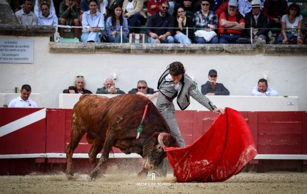 Christian Parejo y Solal, sendas orejas en el primer festival de la Feria Off de Béziers