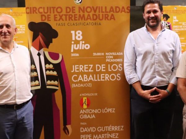 Jerez de los Caballeros da el pistoletazo de salida al IV Circuito de Novilladas de Extremadura