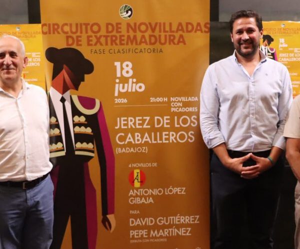 Jerez de los Caballeros da el pistoletazo de salida al IV Circuito de Novilladas de Extremadura