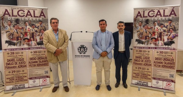 Alcalá de Henares reúne figuras y jóvenes triunfadores en su feria taurina de agosto