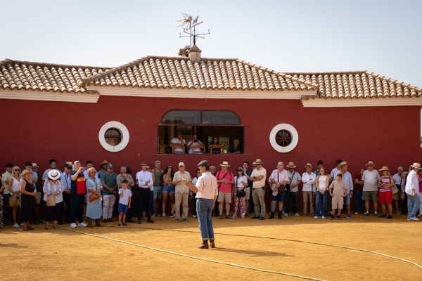 Inolvidable jornada de campo para 100 abonados de Málaga en la ganadería de Lagunajanda