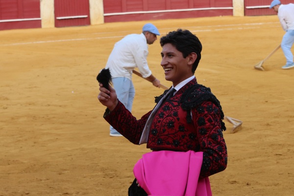 Francisco Morales y Emiliano Osornio, sendas orejas en Málaga
