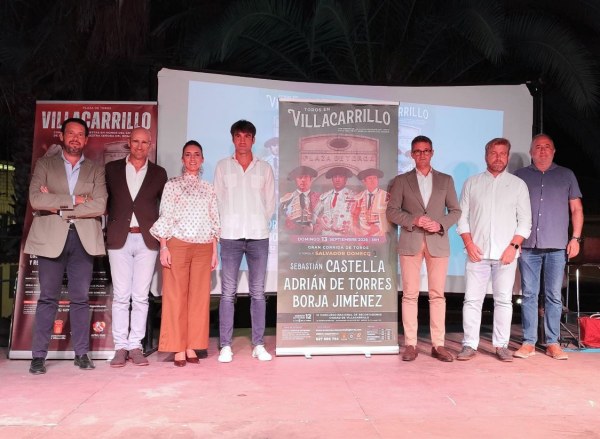 Villacarrillo presenta el cartel de la corrida del 13 de septiembre