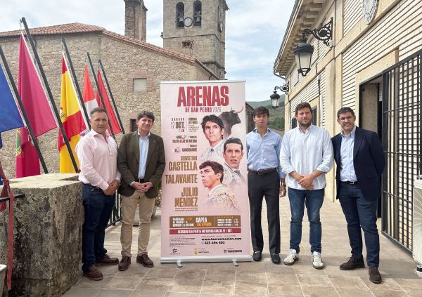Dos figuras arroparán el debut de Julio Méndez para cerrar la temporada de Arenas de San Pedro