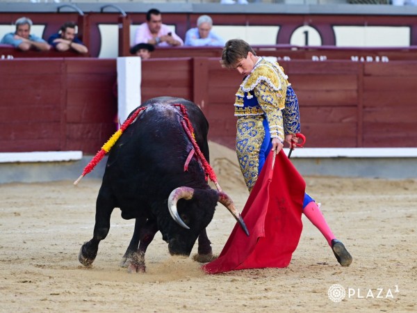 Andrés García destaca en la primera cita de septiembre en Las Ventas