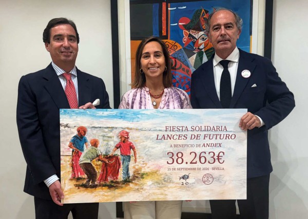 La Fiesta Solidaria Lances de Futuro recauda 38.263 euros a beneficio de ANDEX para el proyecto ‘La Antesala’